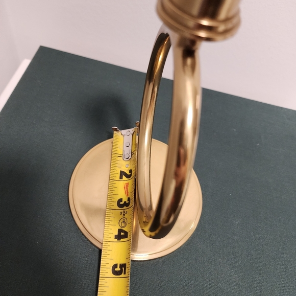 Ikea aromatisk brass / gold colored modern circular candle stick holder - Picture 2 of 4